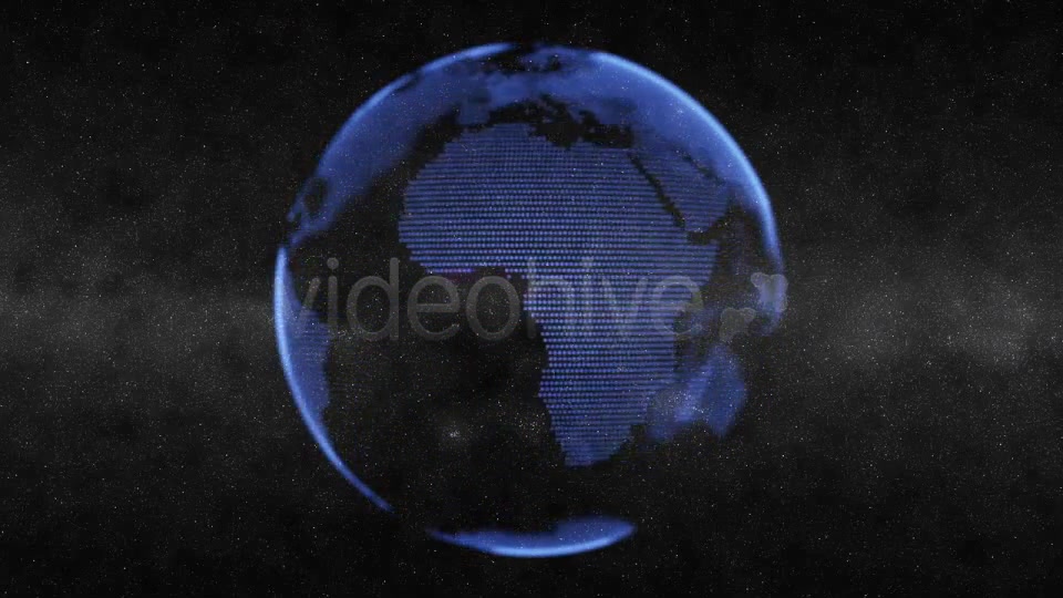 Earth Globe Animation Blue Videohive 2702316 Motion Graphics Image 3