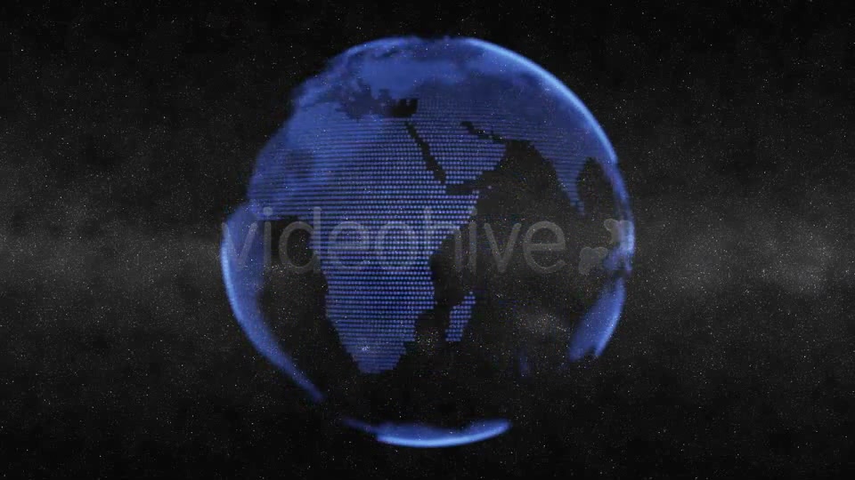 Earth Globe Animation Blue Videohive 2702316 Motion Graphics Image 4