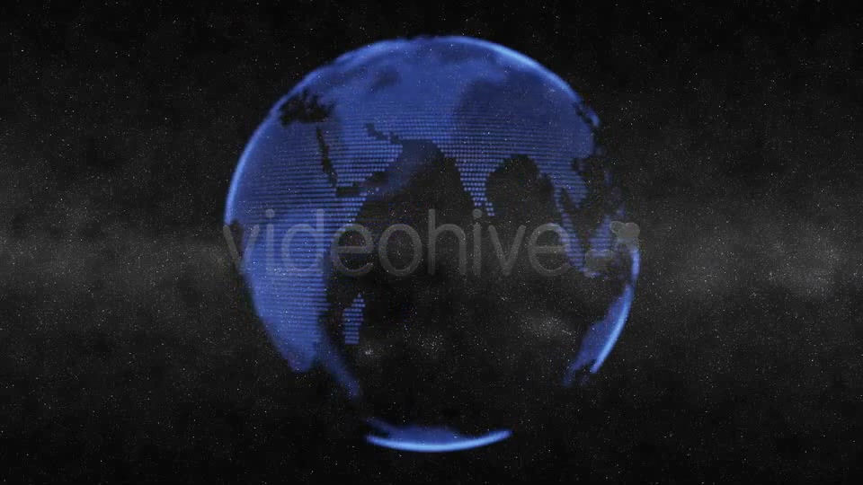 Earth Globe Animation Blue Videohive 2702316 Motion Graphics Image 5