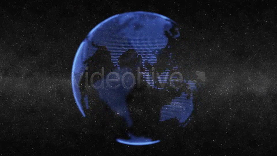 Earth Globe Animation Blue Videohive 2702316 Motion Graphics Image 6