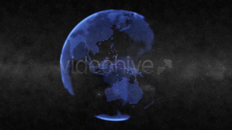 Earth Globe Animation Blue Videohive 2702316 Motion Graphics Image 7