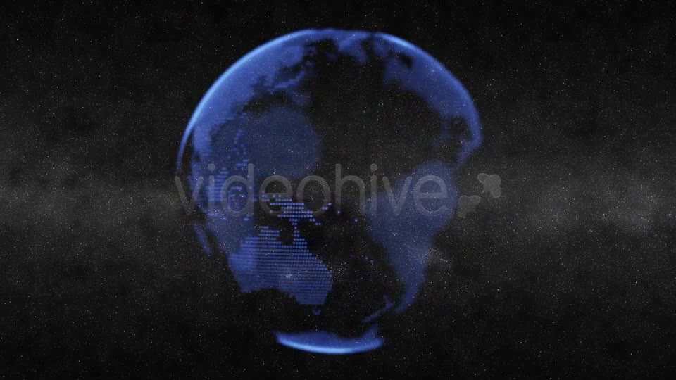 Earth Globe Animation Blue Videohive 2702316 Motion Graphics Image 8