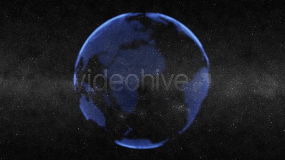 Earth Globe Animation Blue Videohive 2702316 Motion Graphics Image 9