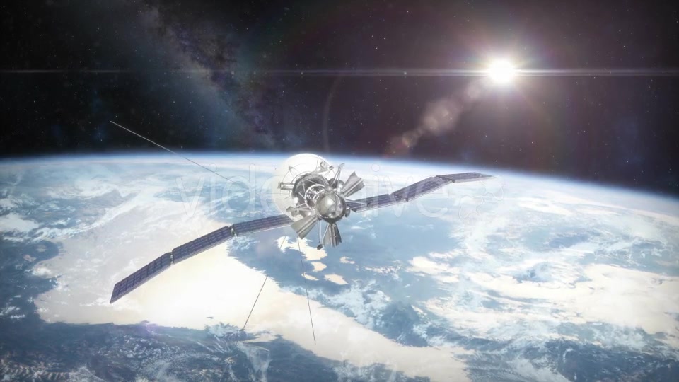 Earth Orbit With Satellite 2 Videohive 14405695 Motion Graphics Image 5