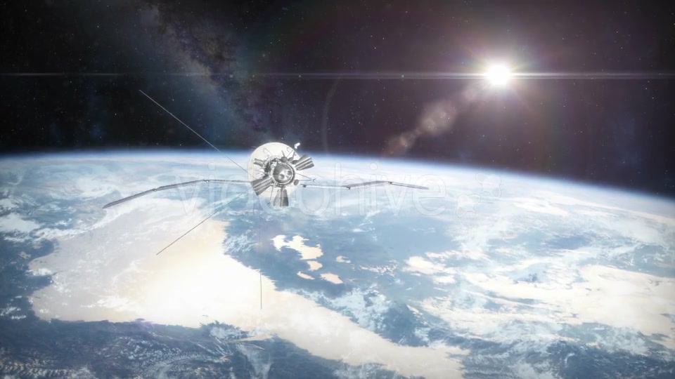 Earth Orbit With Satellite 2 Videohive 14405695 Motion Graphics Image 6