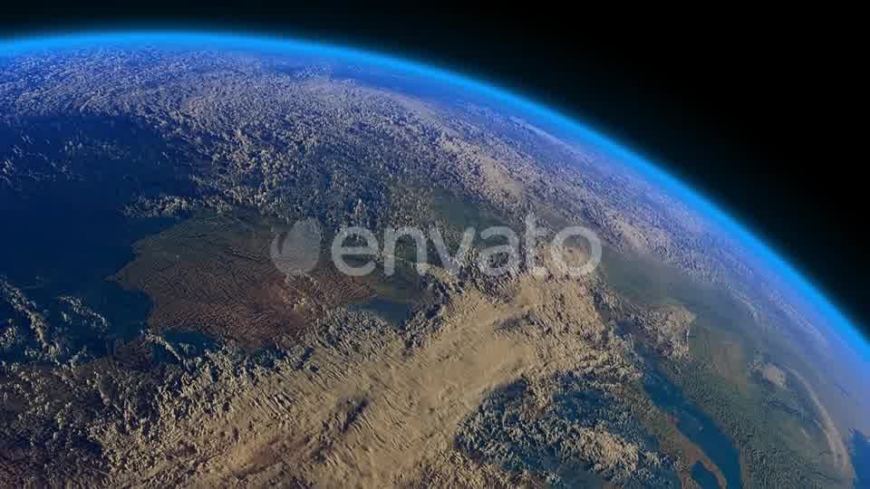Earth Realistic Clouds Europe Videohive 22471199 Motion Graphics Image 10