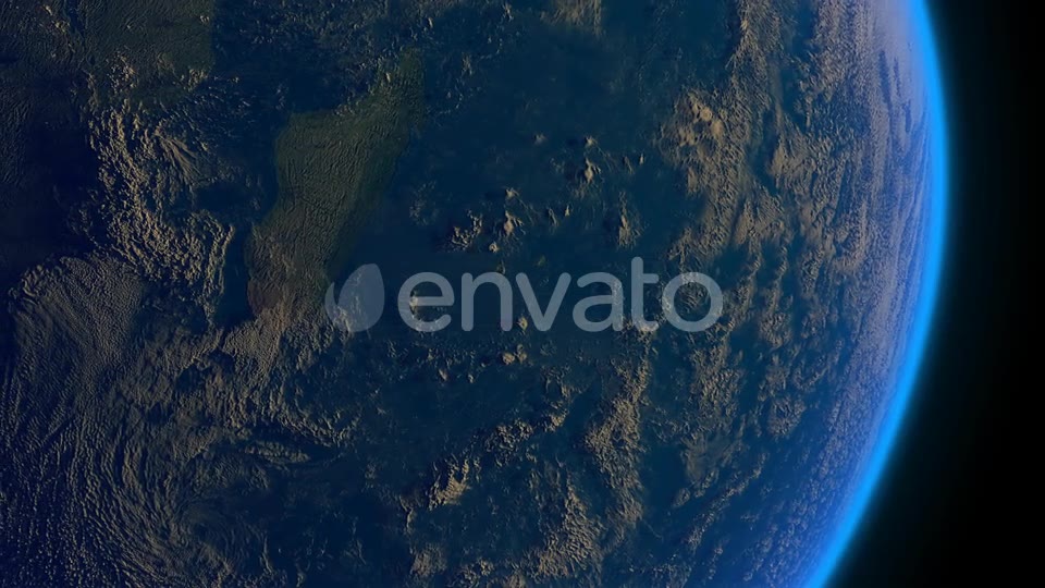 Earth Realistic Clouds Madagascar East Africa Videohive 22471185 Motion Graphics Image 2