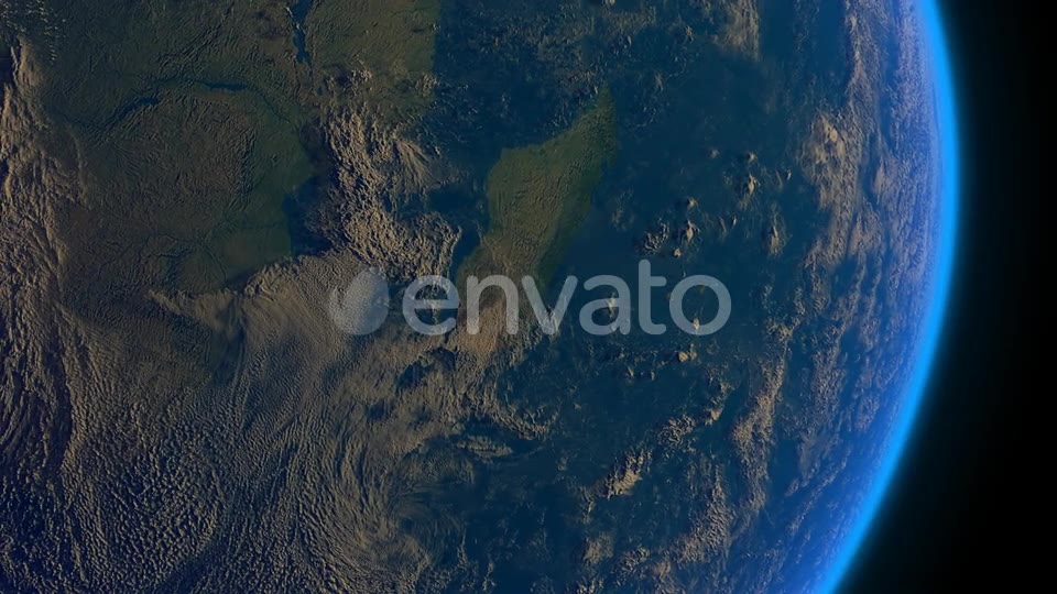 Earth Realistic Clouds Madagascar East Africa Videohive 22471185 Motion Graphics Image 6