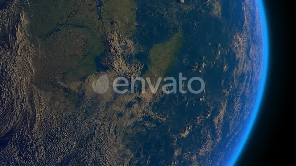 Earth Realistic Clouds Madagascar East Africa Videohive 22471185 Motion Graphics Image 7