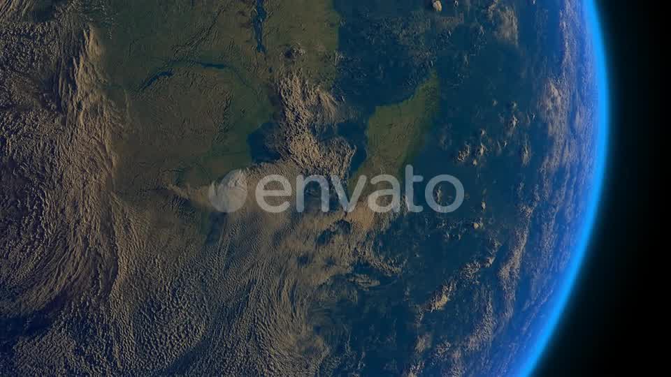 Earth Realistic Clouds Madagascar East Africa Videohive 22471185 Motion Graphics Image 8