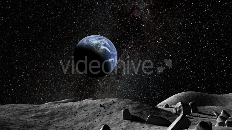 Earth Seen From The Moon Videohive 13006626 Motion Graphics Image 4