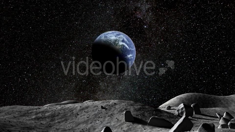 Earth Seen From The Moon Videohive 13006626 Motion Graphics Image 5