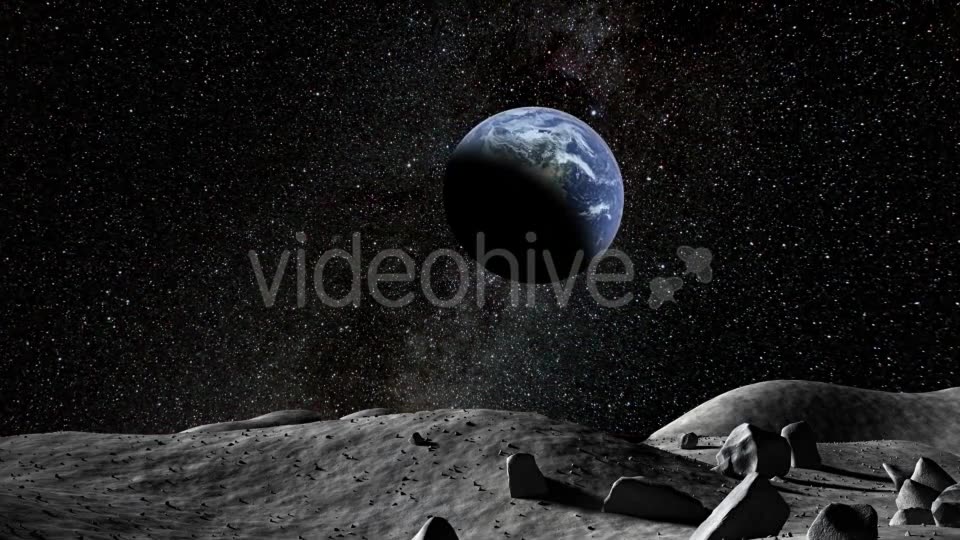 Earth Seen From The Moon Videohive 13006626 Motion Graphics Image 6