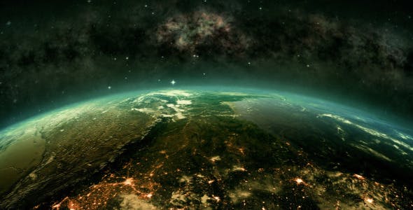 Earth Space Panorama - Download 9684560 Videohive