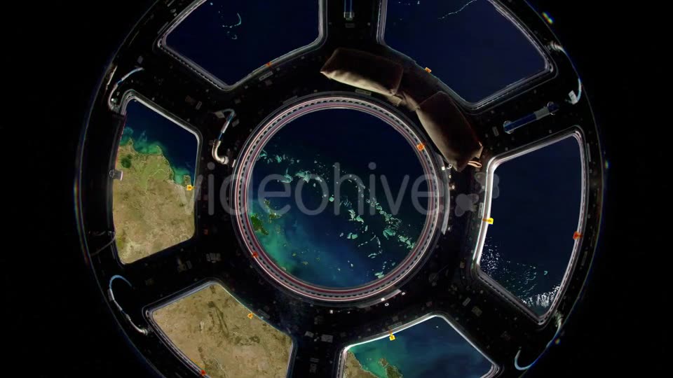 Earth Through Window International Space Station Videohive 10389131 Motion Graphics Image 2