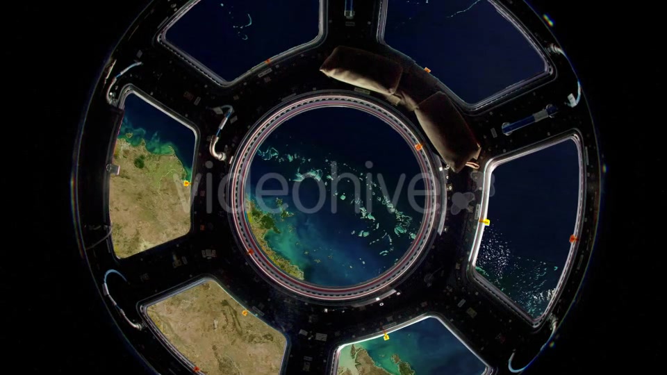 Earth Through Window International Space Station Videohive 10389131 Motion Graphics Image 3