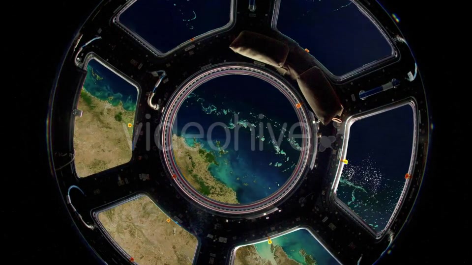 Earth Through Window International Space Station Videohive 10389131 Motion Graphics Image 5