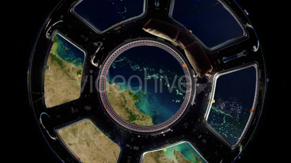 Earth Through Window International Space Station Videohive 10389131 Motion Graphics Image 6