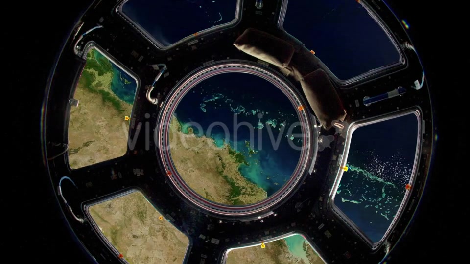 Earth Through Window International Space Station Videohive 10389131 Motion Graphics Image 8