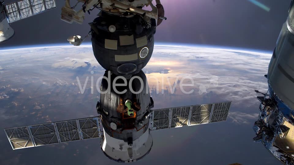 Earth Through Window Of International Space Station Videohive 19350910 Motion Graphics Image 2