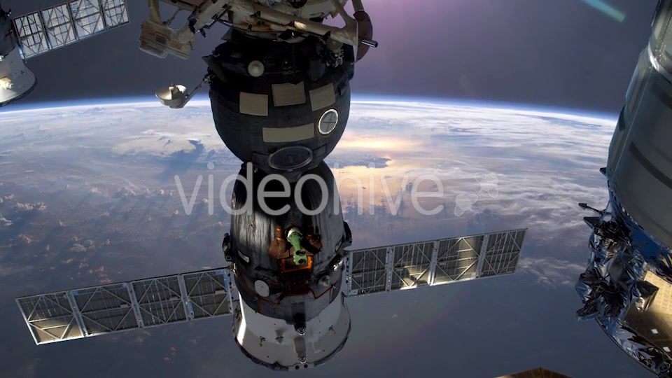 Earth Through Window Of International Space Station Videohive 19350910 Motion Graphics Image 3