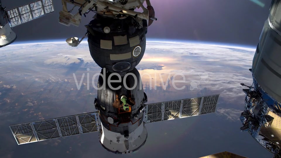 Earth Through Window Of International Space Station Videohive 19350910 Motion Graphics Image 4