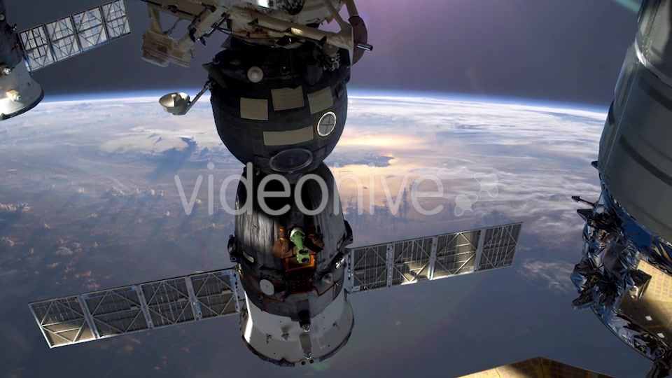 Earth Through Window Of International Space Station Videohive 19350910 Motion Graphics Image 5