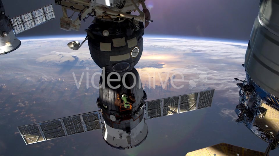 Earth Through Window Of International Space Station Videohive 19350910 Motion Graphics Image 7