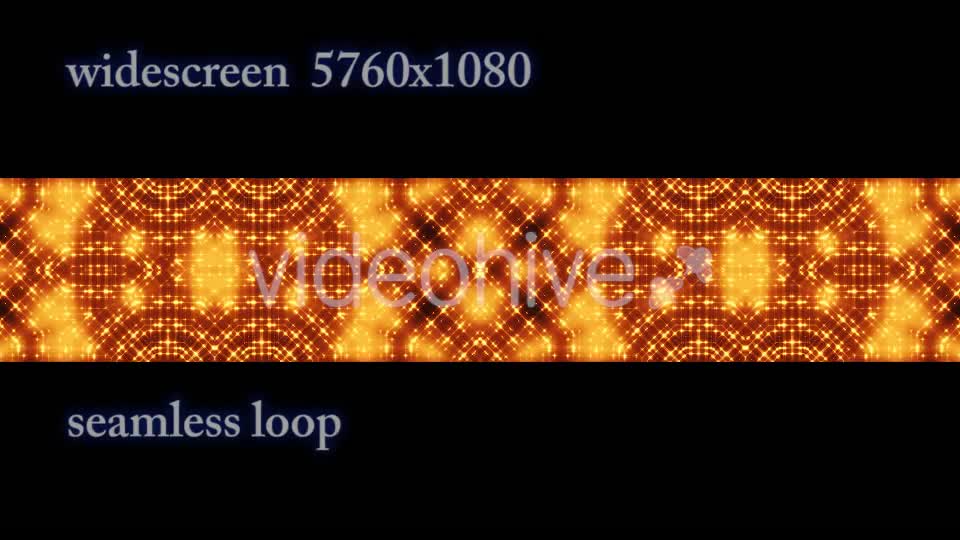 East Fiery Gold Pattern Widescreen Videohive 20554389 Motion Graphics Image 1