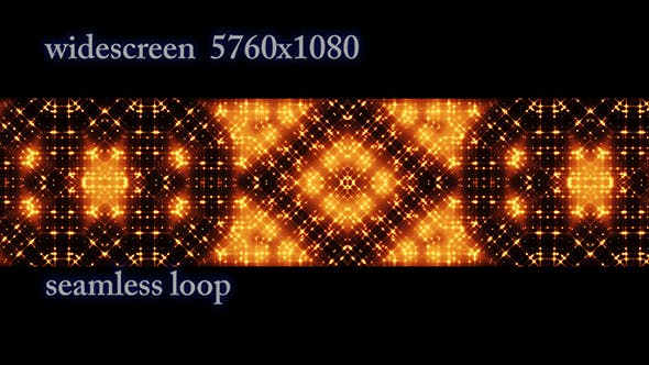 East Fiery Gold Pattern Widescreen - Download Videohive 20554389