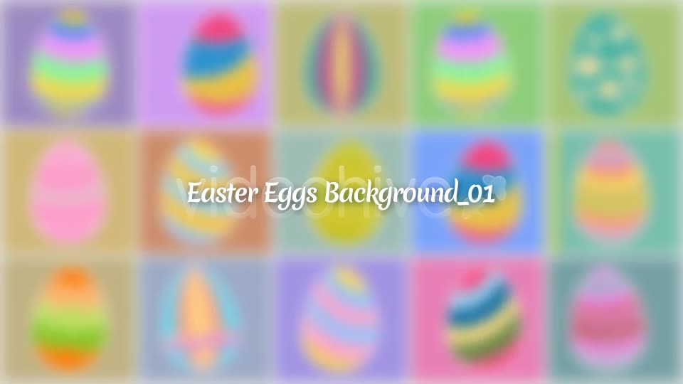 Easter Eggs Videohive 15395107 Motion Graphics Image 1