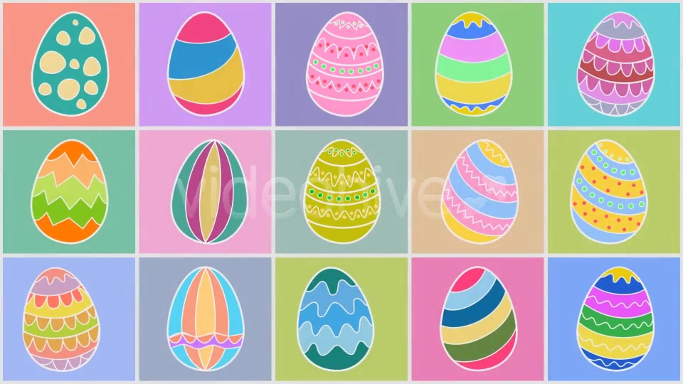 Easter Eggs Videohive 15395107 Motion Graphics Image 2