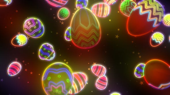 Easter Eggs Light - 19681767 Videohive Download