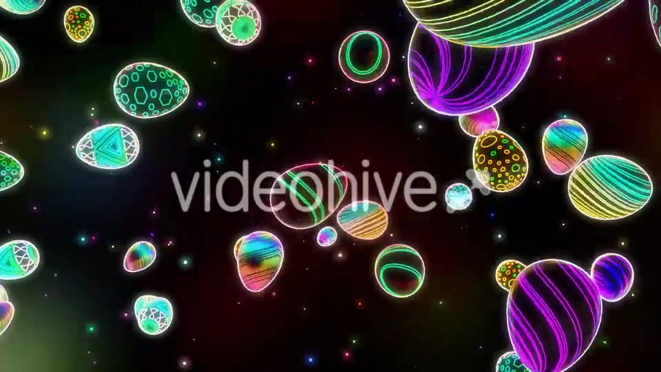 Easter Eggs Neon Videohive 21543695 Motion Graphics Image 4