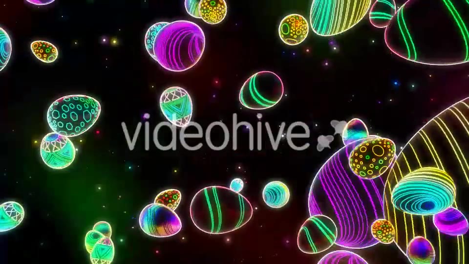 Easter Eggs Neon Videohive 21543695 Motion Graphics Image 5
