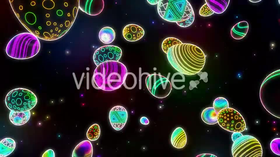 Easter Eggs Neon Videohive 21543695 Motion Graphics Image 6