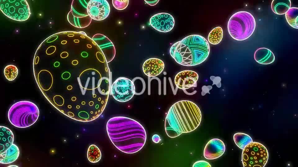 Easter Eggs Neon Videohive 21543695 Motion Graphics Image 7