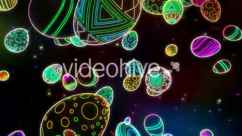 Easter Eggs Neon Videohive 21543695 Motion Graphics Image 8
