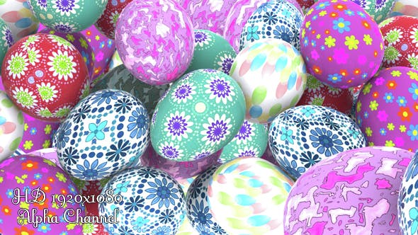 Easter Eggs Transition - Videohive Download 15262917