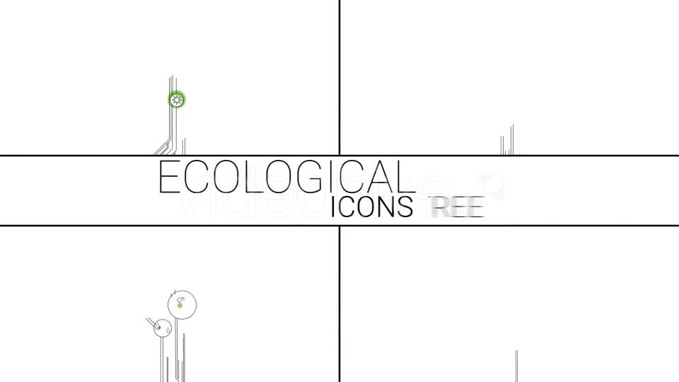 Ecological Icons Trees Videohive 19646509 Motion Graphics Image 1