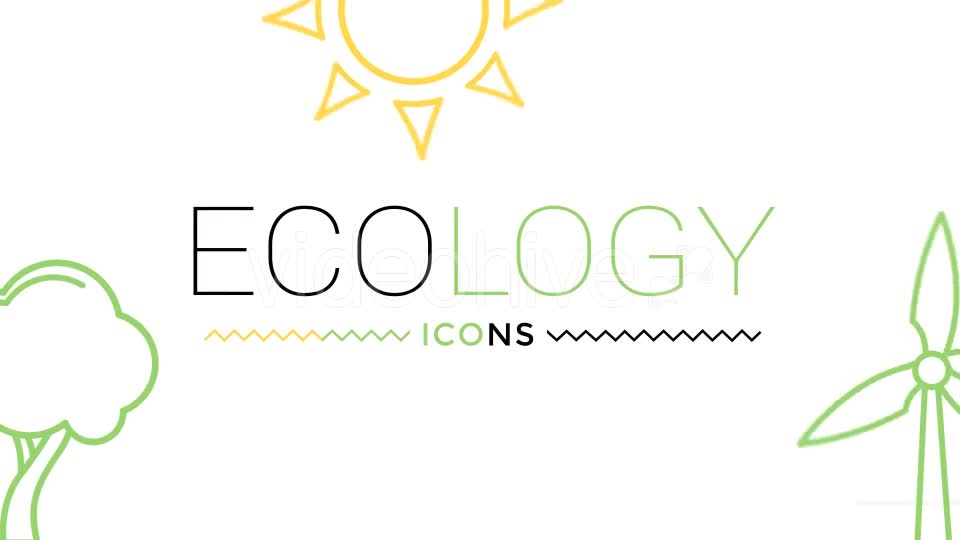 Ecology Concept Icons Videohive 20242654 Motion Graphics Image 1