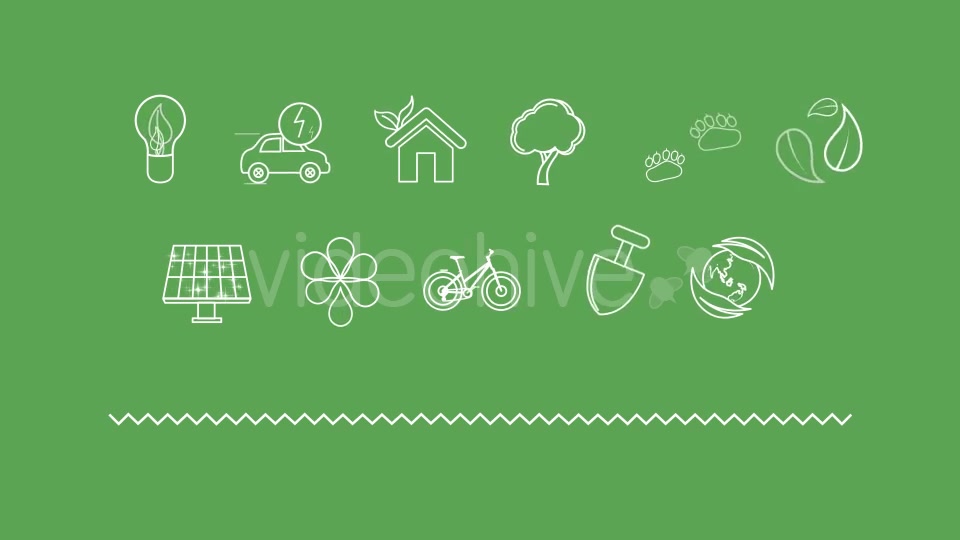 Ecology Concept Icons Videohive 20242654 Motion Graphics Image 12