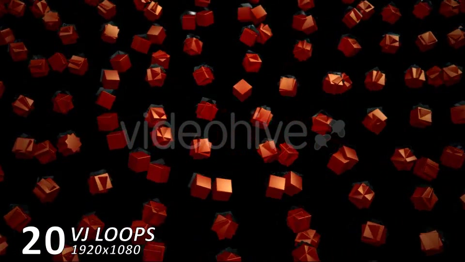 Edm Cubes VJ Loops (20 Pack) Videohive 11991076 Motion Graphics Image 10