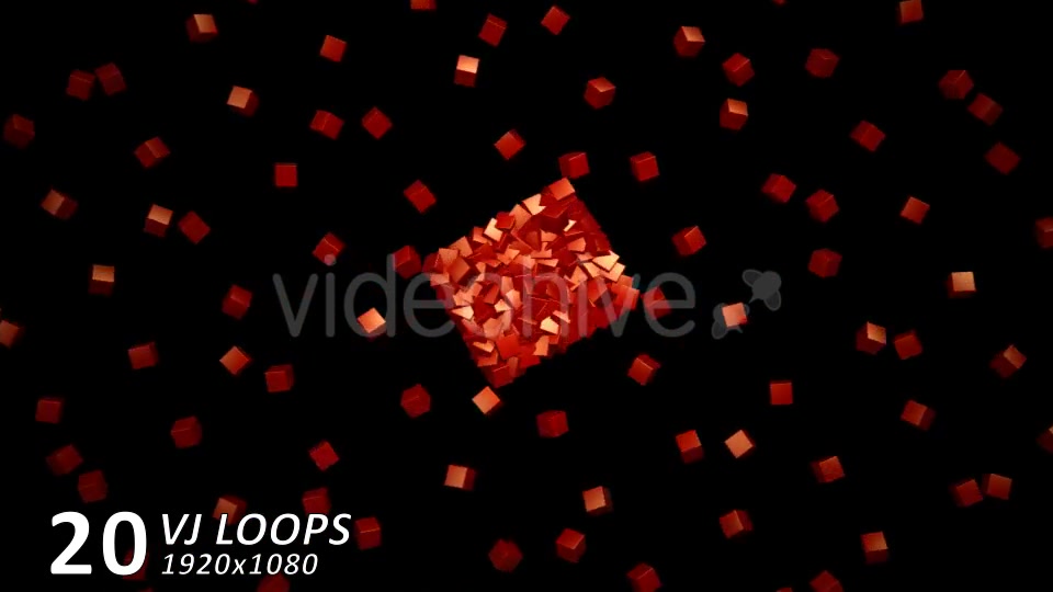 Edm Cubes VJ Loops (20 Pack) Videohive 11991076 Motion Graphics Image 11