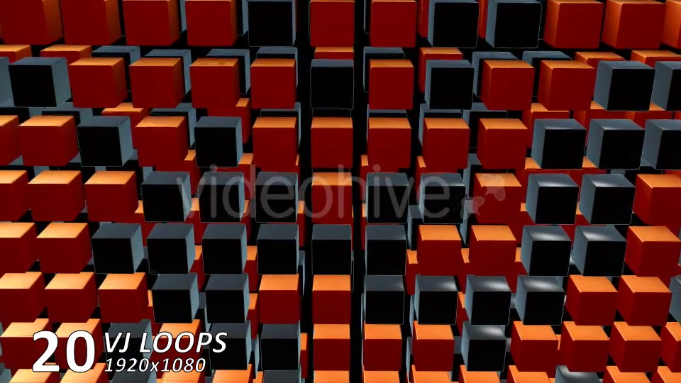 Edm Cubes VJ Loops (20 Pack) Videohive 11991076 Motion Graphics Image 4