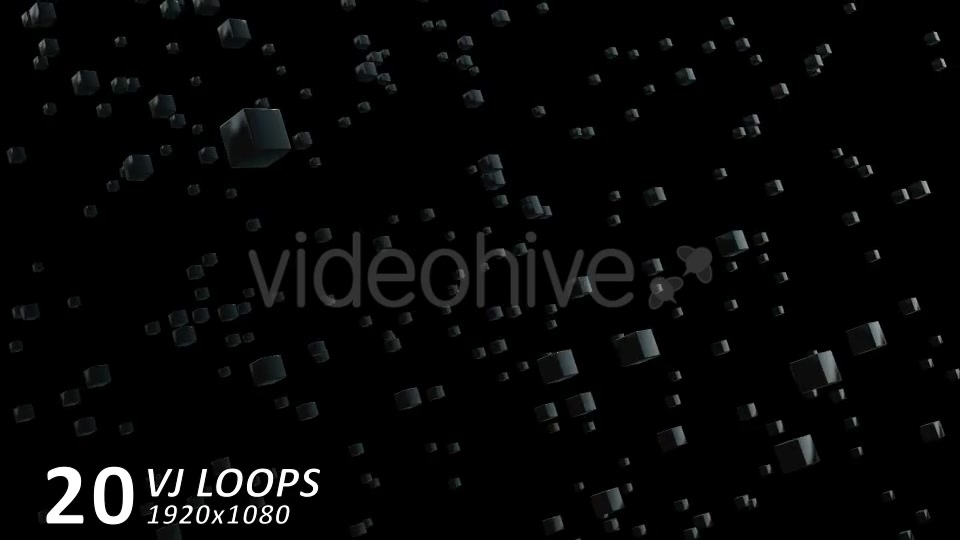 Edm Cubes VJ Loops (20 Pack) Videohive 11991076 Motion Graphics Image 6