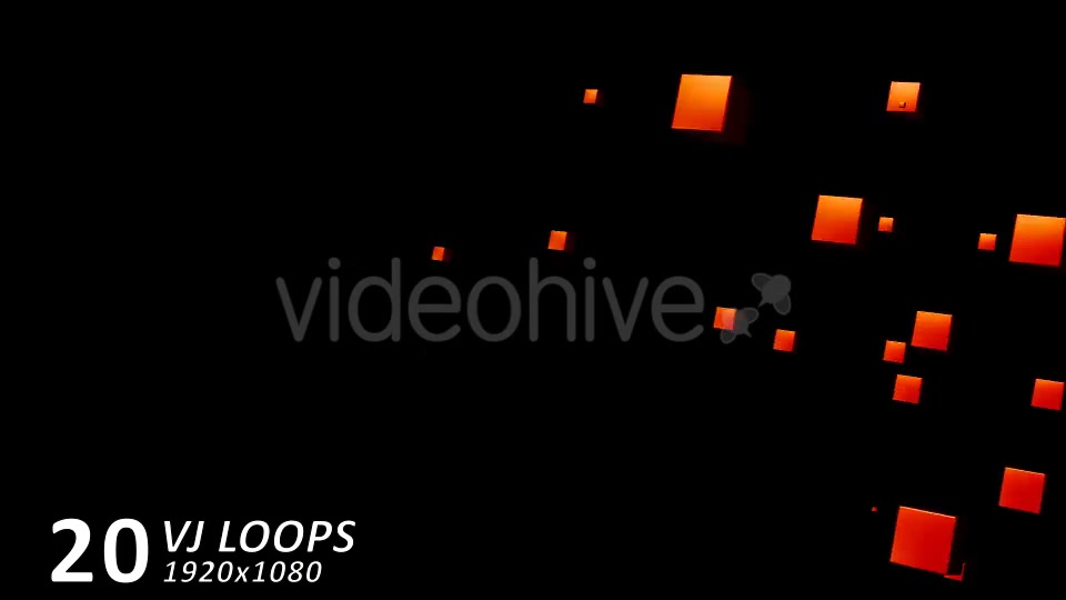 Edm Cubes VJ Loops (20 Pack) Videohive 11991076 Motion Graphics Image 7