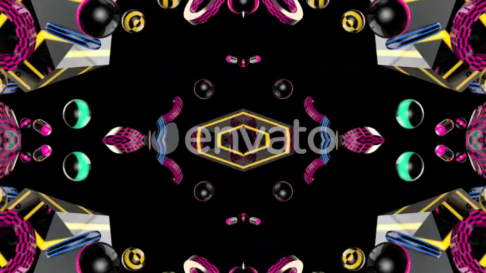 EDM Music Visuals VJ Pack 4 Videohive 22462140 Motion Graphics Image 6
