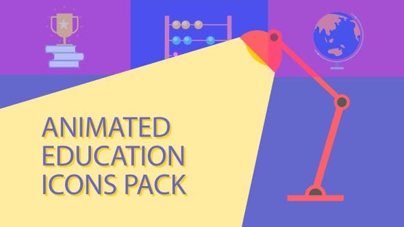 Education Icons Pack - Videohive Download 23200722