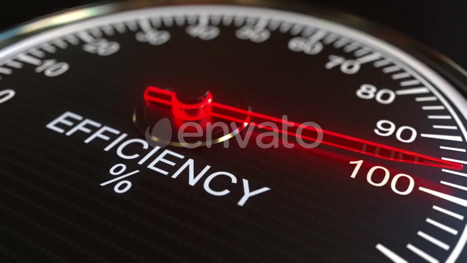 Efficiency Meter or Indicator Videohive 21824559 Motion Graphics Image 3